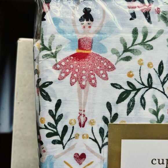 Cupcakes & Cashmere Nutcracker Ballet Cotton Sheet Set - FULL SIZE  all COTTON - Picture 3 of 7